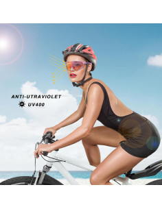 Gafas de Ciclismo TOUTSEUL Ss-838 con 5 Lentes Polarizadas 2