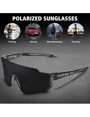 Gafas de sol polarizadas STORYCOAST UV400 para deportes