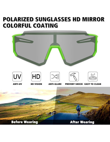 Gafas de sol polarizadas STORYCOAST UV400 para deportes