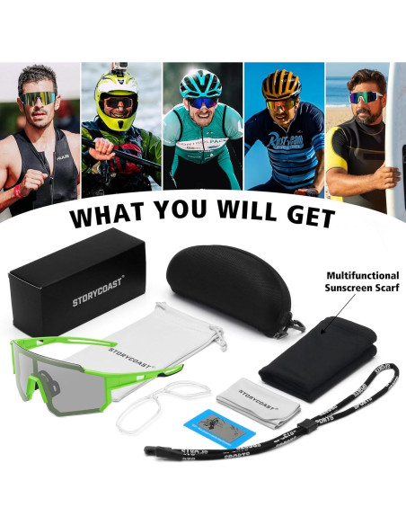 Gafas de sol polarizadas STORYCOAST UV400 para deportes Gafas de sol polarizadas STORYCOAST UV400 para deportes