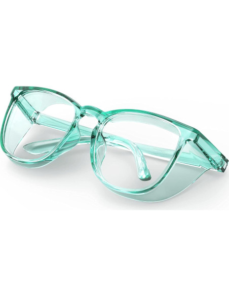 Gafas de Seguridad MORK&SUKY Antivaho Verde 16x6x5cm