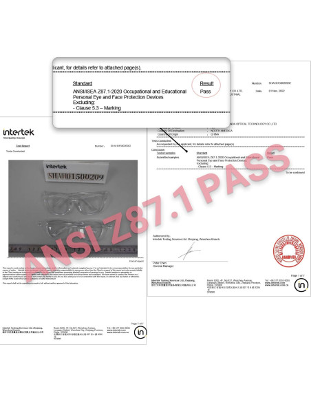 Gafas de Seguridad MORK&SUKY Antivaho Verde 16x6x5cm