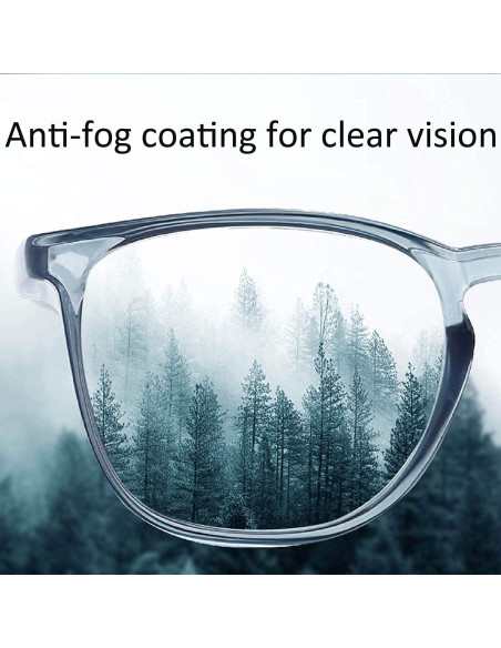 Gafas de Seguridad MORK&SUKY Antivaho Verde 16x6x5cm