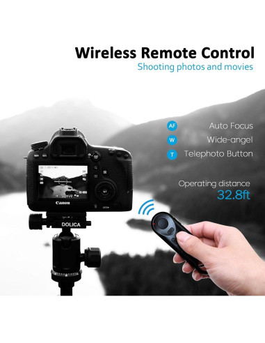 Control Remoto Inalámbrico AODELAN BR-E1A para Canon