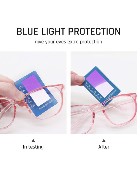 Gafas de Seguridad MORK&SUKY Antivaho Rosa para Laboratorio