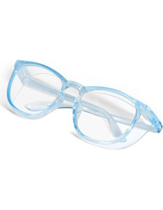 Gafas de Seguridad MORK&SUKY Antivaho Azul Claro 2