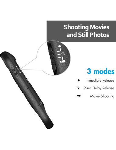 Control Remoto Inalámbrico AODELAN BR-E1A para Canon