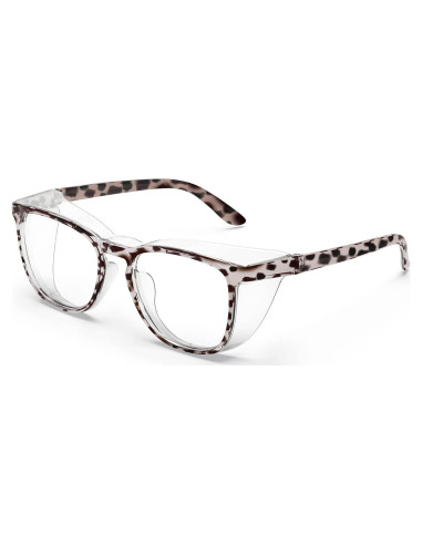 Gafas de Seguridad MORK&SUKY Antivaho Leopardo