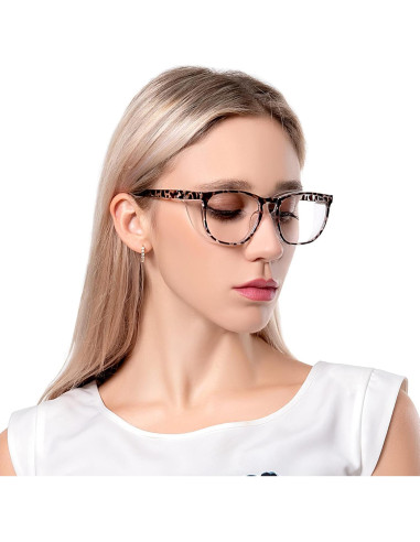 Gafas de Seguridad MORK&SUKY Antivaho Leopardo