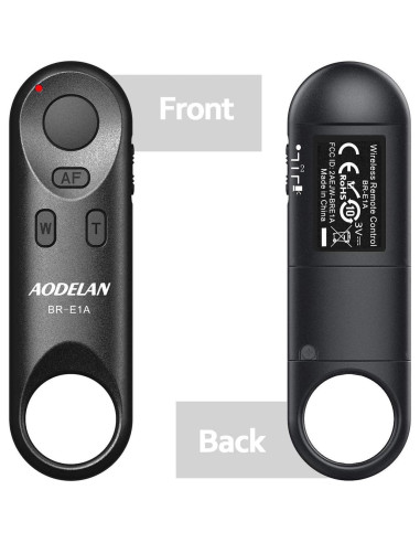 Control Remoto Inalámbrico AODELAN BR-E1A para Canon