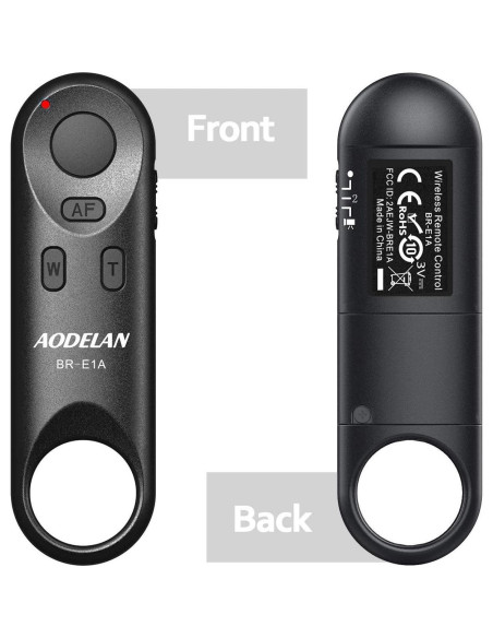 Control Remoto Inalámbrico AODELAN BR-E1A para Canon
