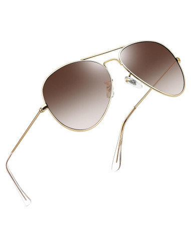 Gafas de sol polarizadas Joopin doradas UV400 para hombres