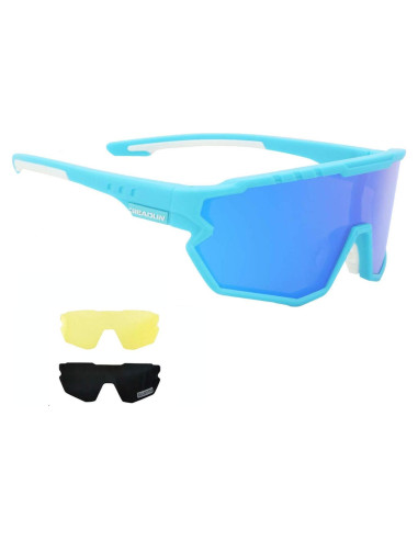 Gafas de sol deportivas GIEADUN con 3 lentes intercambiables