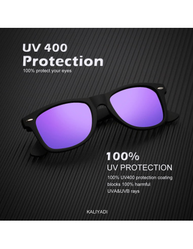 Gafas de sol KALIYADI polarizadas unisex con protección UV