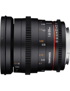 Lente Cine Samyang 20mm T1.9 para Sony FE - Enfoque Manual 2