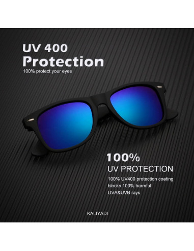 Gafas de sol KALIYADI polarizadas unisex con protección UV