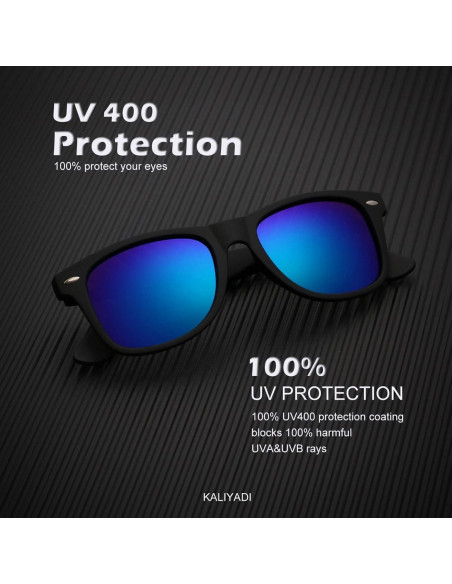 Gafas de sol KALIYADI polarizadas unisex con protección UV