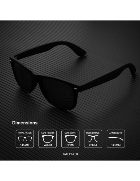 Gafas de sol KALIYADI polarizadas unisex con protección UV