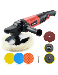 Pulidora Rotativa AOBEN 1200W 6/7 Pulgadas 3500RPM