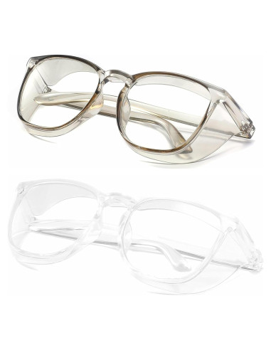 Gafas de seguridad Alsenor Anti luz azul UV 2 paquetes