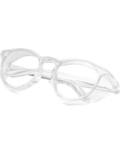 Gafas de seguridad Alsenor redondas transparentes UV y luz azul 2
