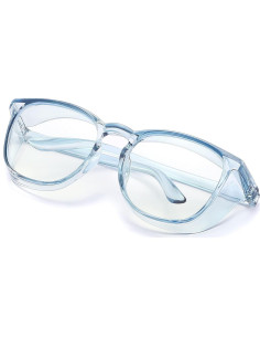 Gafas de seguridad Alsenor antiempañante UV azul cielo 2