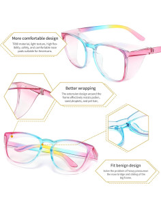 Gafas de seguridad Alsenor antiempañantes UV bloqueo luz azul 2