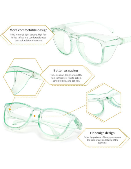 Gafas de Seguridad Alsenor Jade Antiempañantes UV