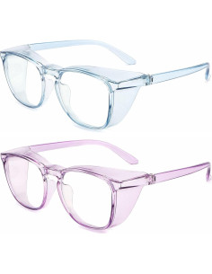 Gafas de seguridad Alsenor UV y luz azul 2 paquetes 2