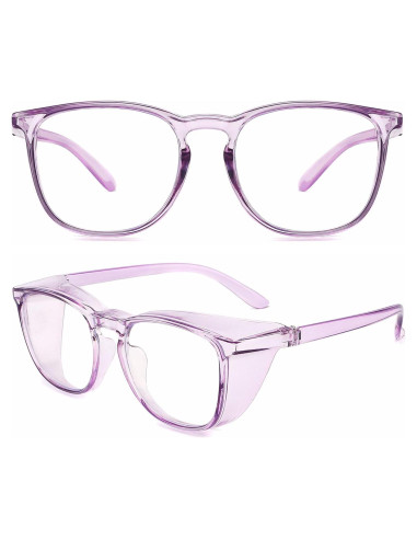 Gafas de seguridad Alsenor lila antiempañantes UV