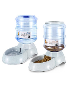 Comederos y Bebederos Automáticos Flexzion 3.78L para Mascotas