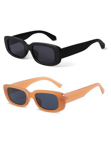 Gafas de sol BUTABY para mujeres, retro UV400, marco elegante