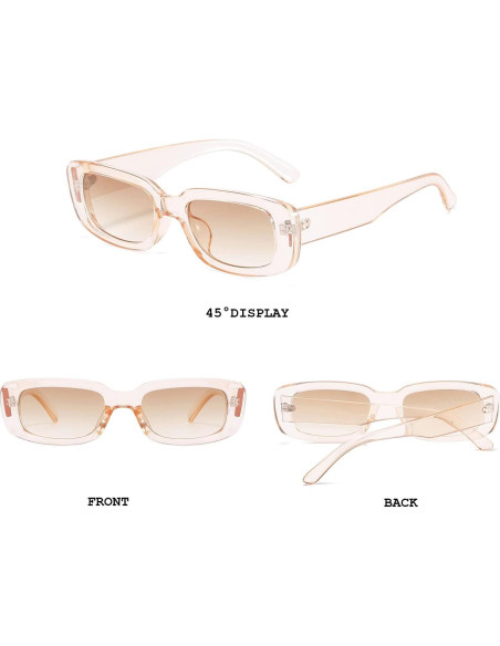 Gafas de Sol BUTABY Rectangulares UV400 para Mujeres Gafas de Sol BUTABY Rectangulares UV400 para Mujeres