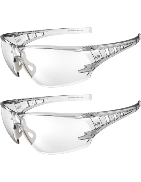 Gafas de Seguridad HunterSky HTS Transparentes Anti-vaho