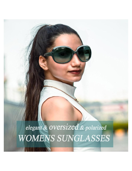 Gafas de sol grandes Joopin para mujeres, polarizadas UV400