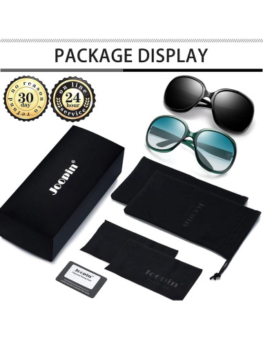 Gafas de sol grandes Joopin para mujeres, polarizadas UV400