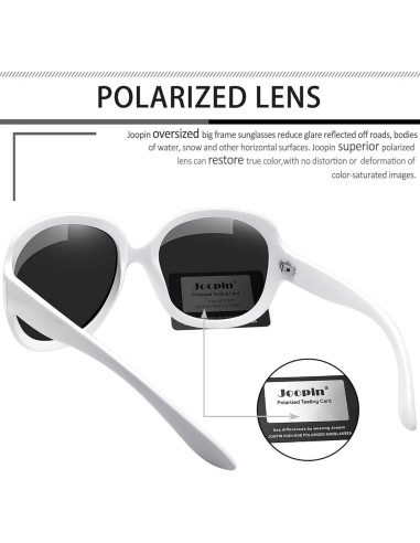 Gafas de sol grandes Joopin polarizadas UV400 para mujeres