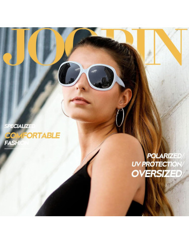 Gafas de sol grandes Joopin para mujer, polarizadas UV400