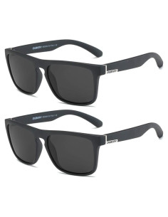 Gafas de sol DUBERY polarizadas UV400 unisex paquete de 2
