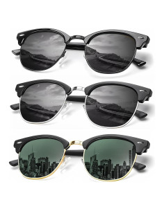 Gafas de sol KALIYADI polarizadas unisex retro UV400