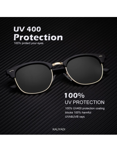 Gafas de sol KALIYADI polarizadas unisex UV400 3 pack