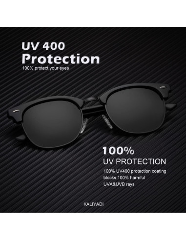 Gafas de sol KALIYADI polarizadas unisex UV400 3 pack