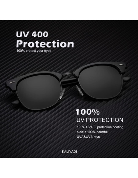 Gafas de sol KALIYADI polarizadas unisex UV400 3 pack