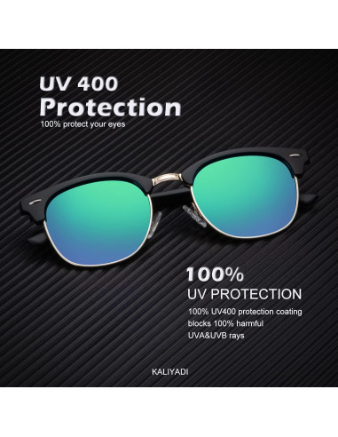 Gafas de sol KALIYADI polarizadas unisex UV400 3 pack