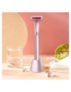 Varita Facial 4 en 1 USUIE Terapia de Luz Roja Rosa