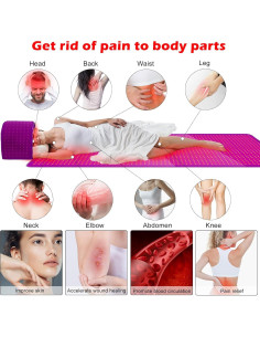 Almohadilla de Luz Roja LITECARE 1560 LEDs 180x60 cm 2