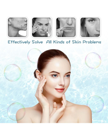 Máscara LED Terapia Facial HK207 - 7 Colores para Piel