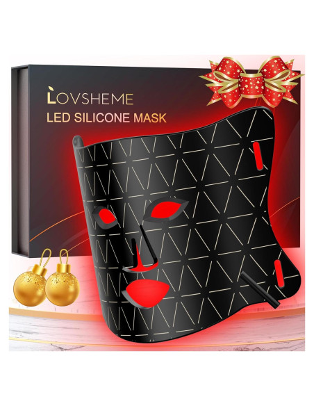 Máscara LED Lovsheme para Rejuvenecimiento Facial 320 LEDs Máscara LED Lovsheme para Rejuvenecimiento Facial 320 LEDs