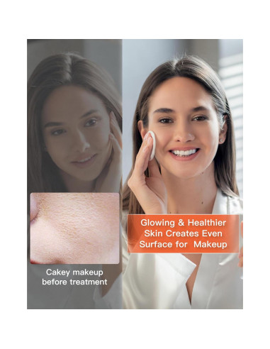 Máscara Facial LED NEWKEY Terapia Luz Roja y Azul 150 LEDs