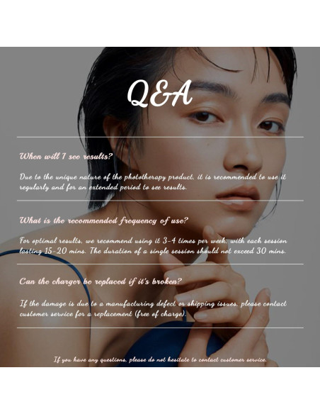 Máquina de Terapia de Luz LED MOLAMOYA 8 en 1 para Cara y Cuerpo